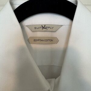 Suitsupply Classic White Cotton Shirt